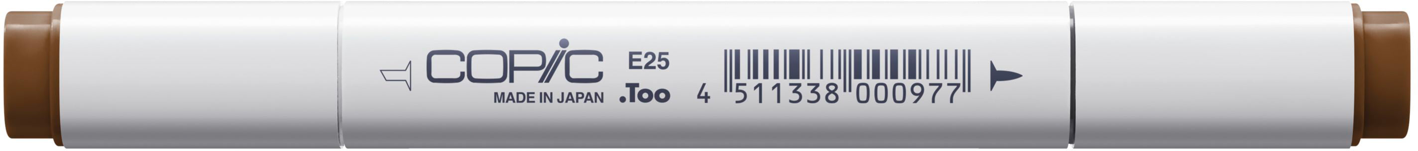 Copic Classic Marker, Doppelspitze – Kombi (breit + fein), alkoholbasiert, Caribe Cocoa