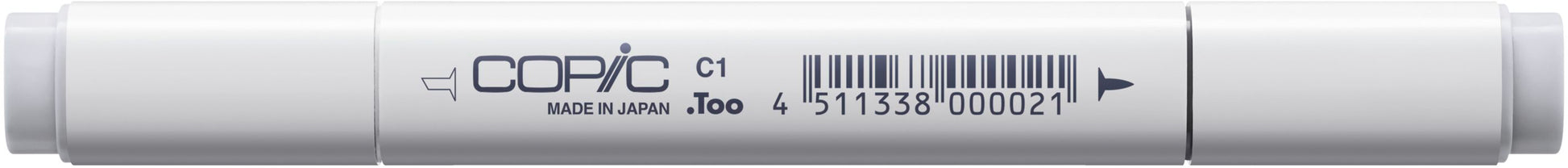Copic Classic Marker, Doppelspitze – Kombi, alkoholbasiert, C-1 Cool Grey
