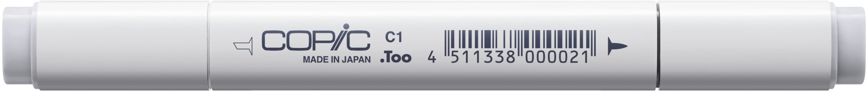 Copic Classic Marker, Doppelspitze – Kombi, alkoholbasiert, C-1 Cool Grey