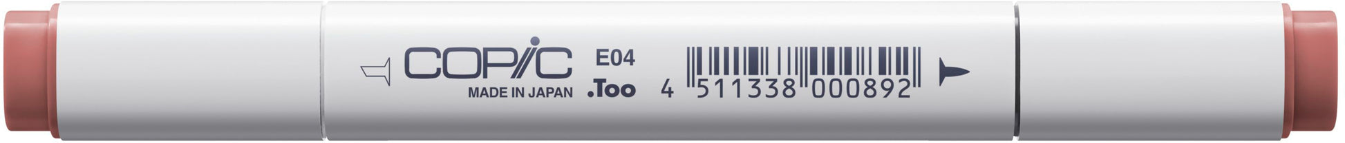 Copic Classic Marker, Doppelspitze – Kombi, alkoholbasiert, E04 Lipstick Natural
