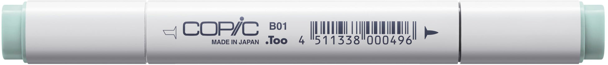 Copic Classic Marker – Doppelspitze, Kombi (Keil + feine Spitze), alkoholbasiert, Mintblau