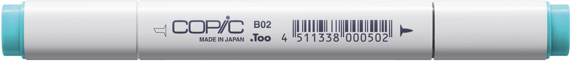 Copic Klassischer Filzstift, Doppelspitze – Kombi-Spitze, alkoholbasiert, Robin's Egg Blue