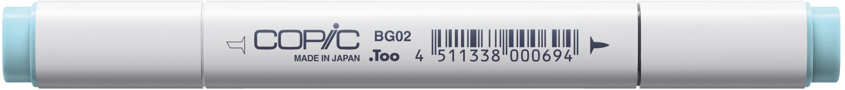 Copic Klassischer Filzstift, Doppelspitze – Kombi, alkoholbasiert, New Blue (BG02)