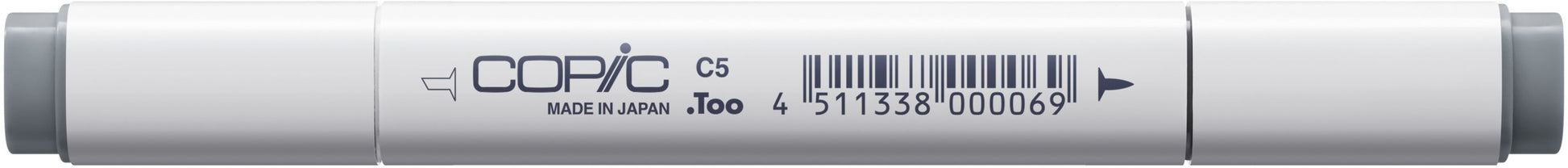 Copic Klassischer Filzstift, Doppelspitze – Kombi, alkoholbasiert, Cool Grey C-5