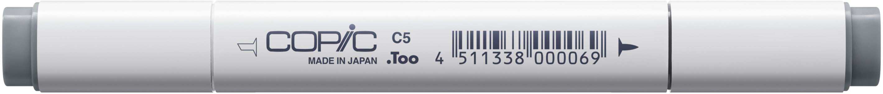Copic Klassischer Filzstift, Doppelspitze – Kombi, alkoholbasiert, Cool Grey C-5