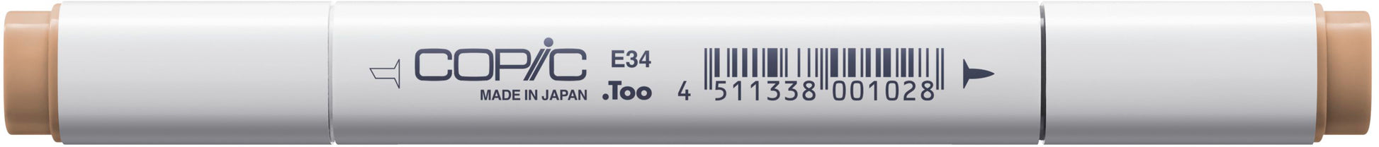 Copic Classic E34 Permanentmarker – Doppeltspitze – Toast