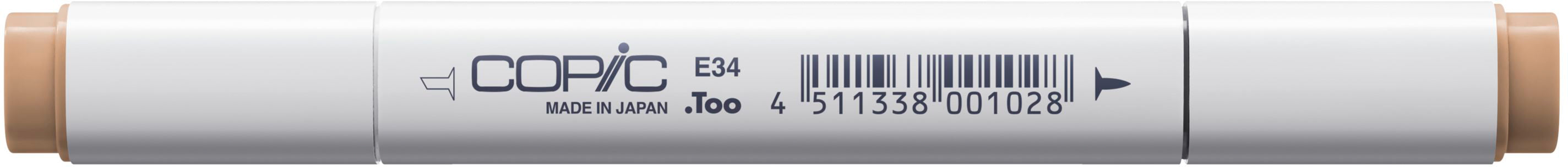 Copic Classic E34 Permanentmarker – Doppeltspitze – Toast