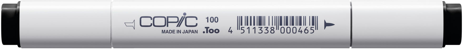 Copic Classic Marker, Doppelspitze – Keilspitze + Feine Spitze, alkoholbasiert, schwarz