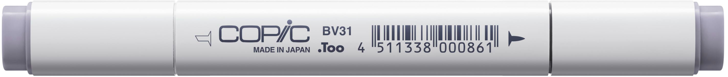 Copic Classic BV31 Permanentmarker – Doppeltspitze (breit/fein) – Blasslila