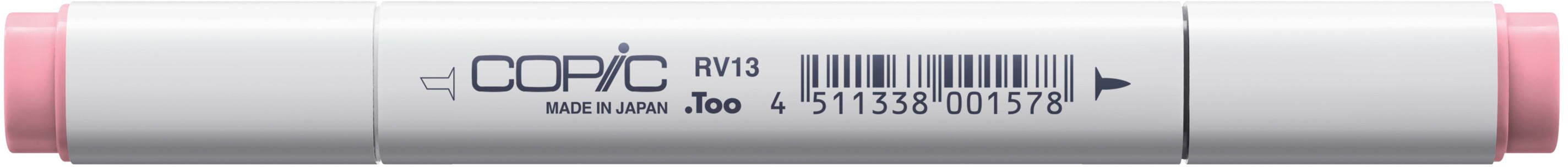 Copic Classic RV13 Marker – Doppelspitze, Kombi-Spitze (breit + fein), alkoholbasiert, Tender Pink