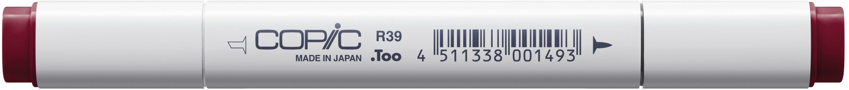 Copic Classic Filzstift, Doppelspitze – Kombi, alkoholbasiert, Garnet (R39)