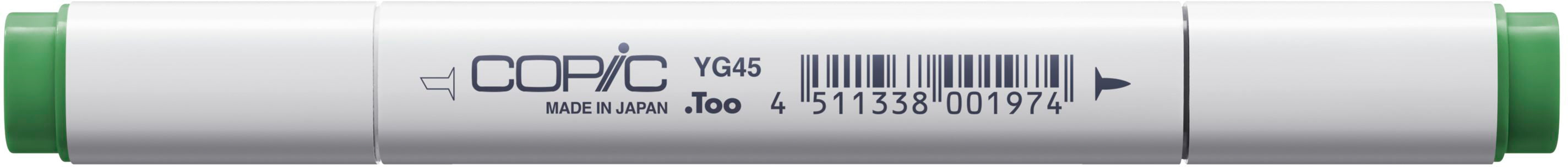 Copic Classic Marker – Doppelspitze, Kombi (breit + fein), alkoholbasiert, YG45 Kobaltblau