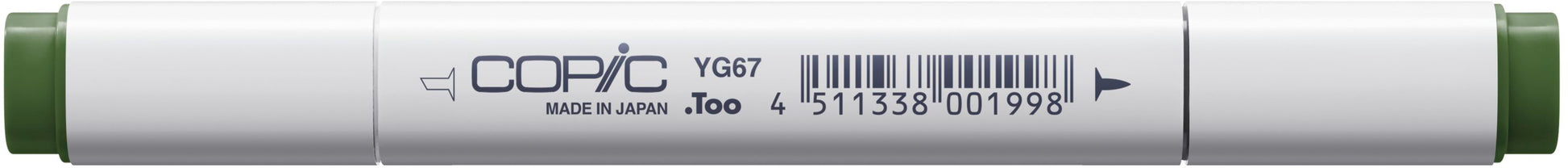 Copic Classic Marker, Doppelspitze – Kombi (breit + fein), alkoholbasiert, Moos