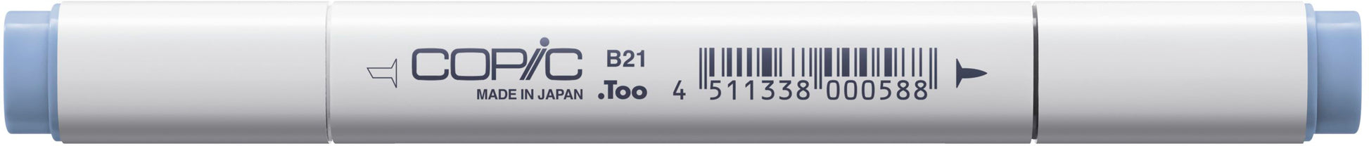 Copic Klassischer Filzstift, Doppelspitze – Kombi (breit + fein), alkoholbasiert, Babyblau