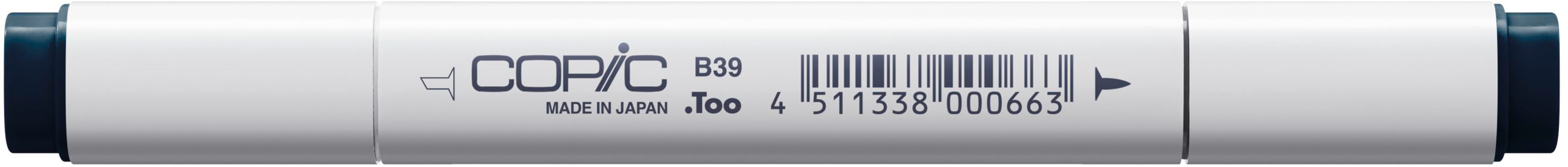 Copic Classic Filzstift – Doppelspitze, Kombi, alkoholbasiert, B39 Preussischblau