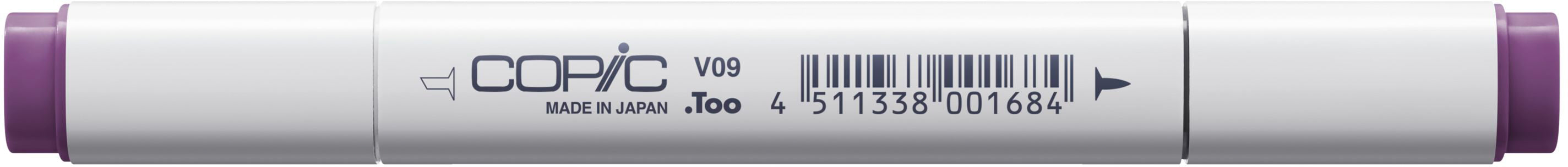 Copic Classic Marker, Doppelspitze – Keilspitze + feine Spitze, alkoholbasiert, violett