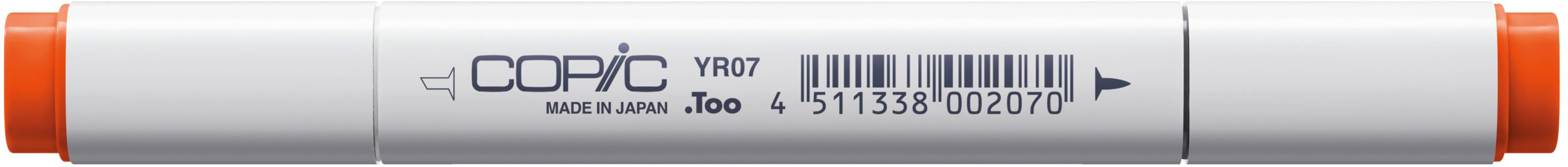 Copic Klassischer Filzstift – Doppelspitze, Kombi (breit + fein), alkoholbasiert, Cadmium Orange