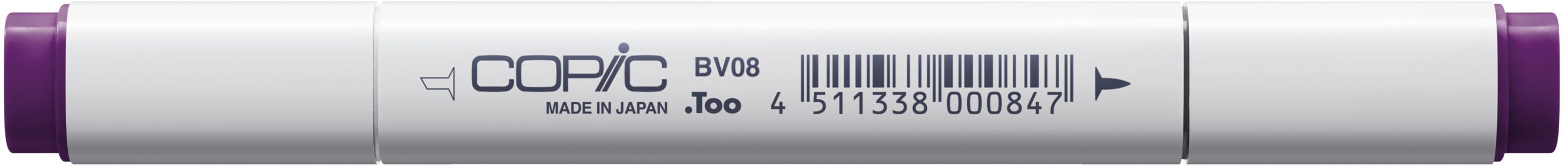 Copic Classic Marker, Doppelspitze – Kombi, alkoholbasiert, blau-violett