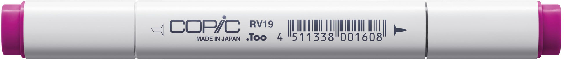 Copic Classic Marker, Doppelspitze – Kombi, alkoholbasiert, Rotviolett (RV19)