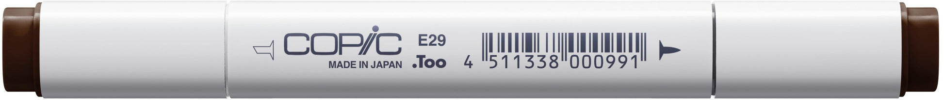Copic Classic Filzstift, Doppelspitze – Kombi (breit + fein), alkoholbasiert, burnt umber