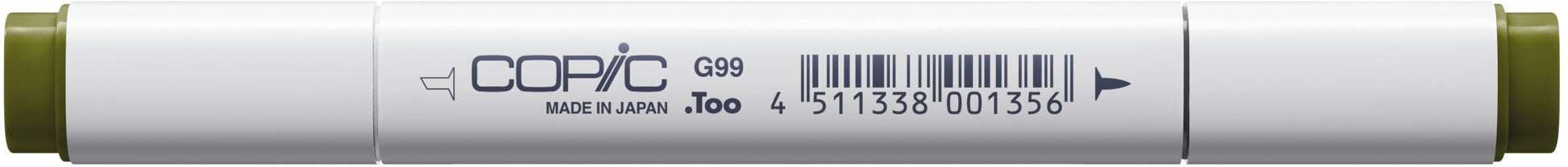 Copic Klassischer Filzstift, Doppelspitze – Kombi, alkoholbasiert, Oliv