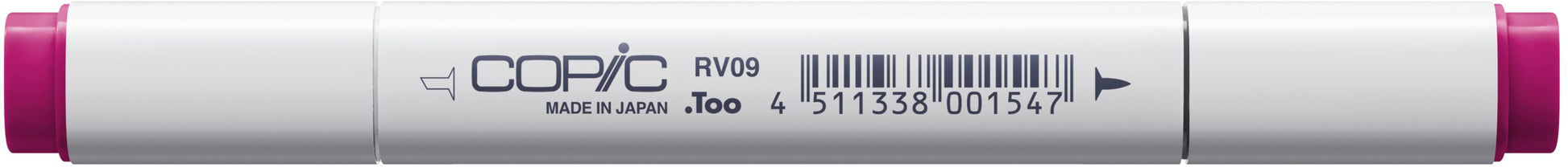 Copic Klassischer Filzstift, Doppelspitze – Kombi, alkoholbasiert, RV09 Fuchsia