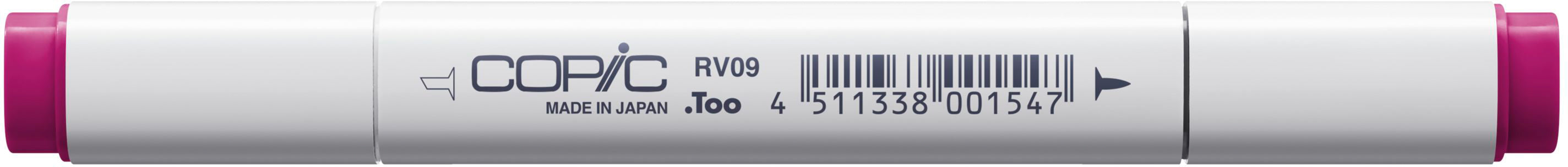Copic Klassischer Filzstift, Doppelspitze – Kombi, alkoholbasiert, RV09 Fuchsia