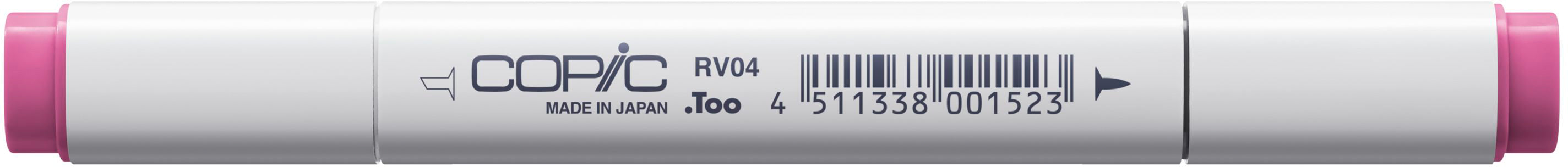 Copic Klassischer Filzstift, Doppelspitze – Kombi, alkoholbasiert, RV04 Shock Pink