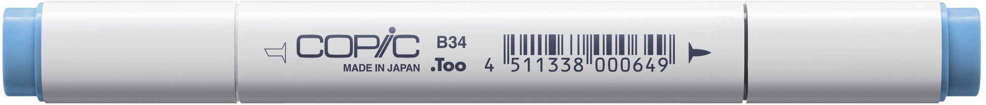 Copic Classic Marker, Doppelspitze – Kombi, alkoholbasiert, Manganese Blue