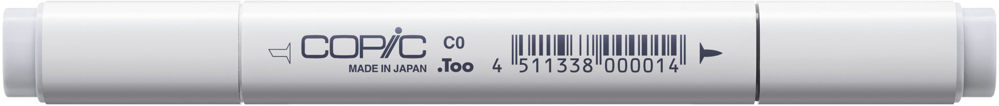Copic Klassischer Filzstift – Doppelspitze, alkoholbasiert, C0 Cool Grey