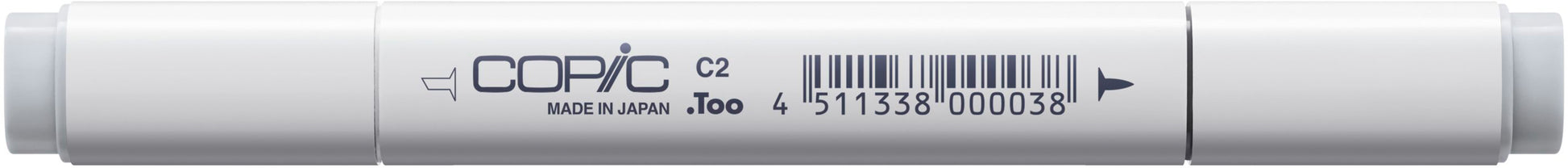 Copic Klassischer Filzstift, Doppelspitze – Kombi, alkoholbasiert, Cool Grey Nr. 2