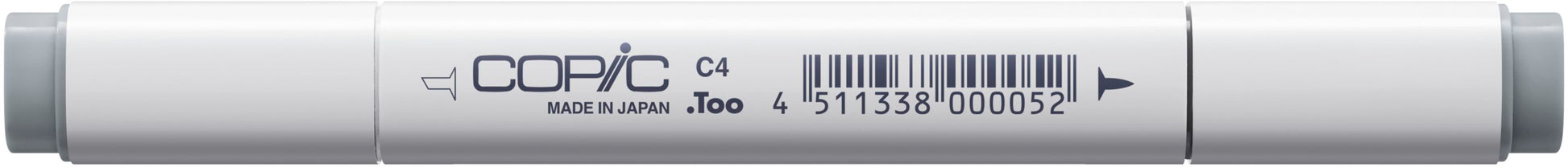 Copic Klassischer Filzstift, Doppelspitze – Kombi, alkoholbasiert, Cool Grey C-4