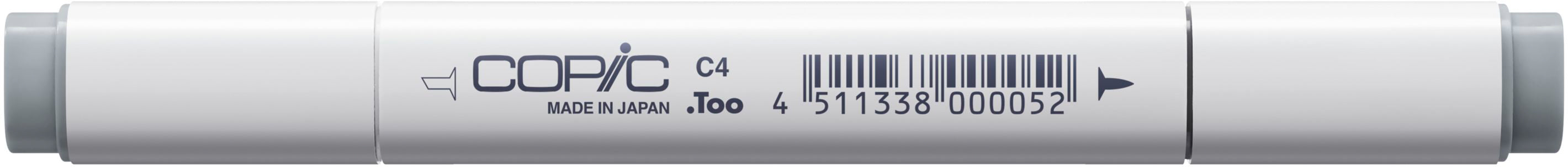 Copic Klassischer Filzstift, Doppelspitze – Kombi, alkoholbasiert, Cool Grey C-4