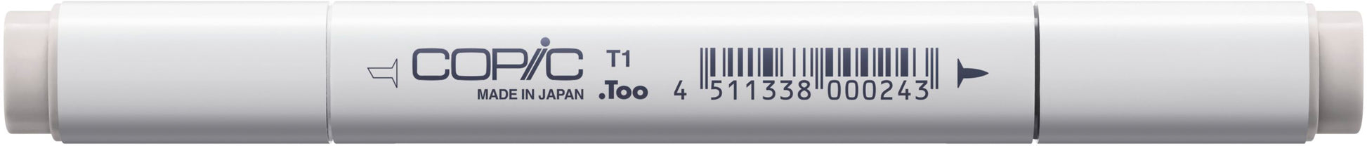 Copic Classic Marker – Doppelspitze, Kombi-Spitze, alkoholbasiert, T1 Toner Grau