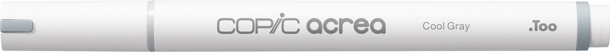 Copic Acrea Permanentmarker – Feine Spitze 0,8 mm – Cool Gray – für Glas, Metall und Kunststoff