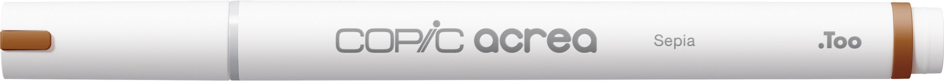 Copic Acrea Permanentmarker – Feine Spitze 0,8 mm – Sepia – für Stein, Kunststoff und Textil