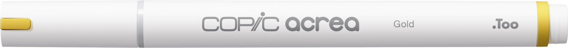 Copic Acrea Permanentmarker Metallic – 0,8 mm – Gold – für Glas, Metall und Kunststoff