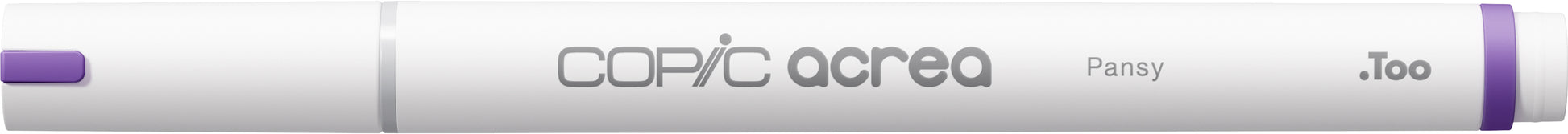 Copic Acrea Permanentmarker – Feine Spitze 0,8 mm – pansy – für Glas, Kunststoff und Textil