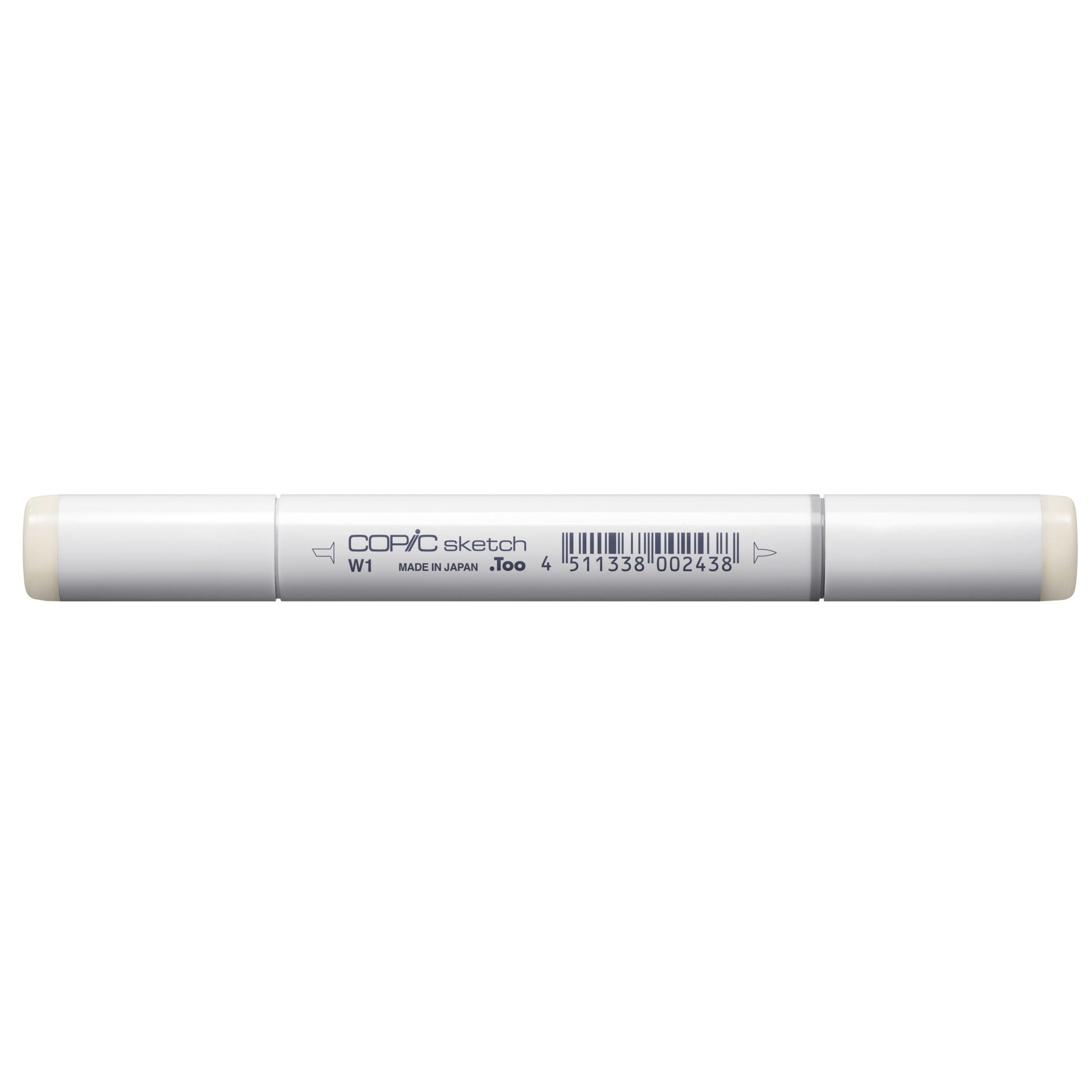Copic Sketch Brush Pen – Doppelspitze, Kombi (Pinsel + Medium Broad), alkoholbasiert, warmes Grau 1
