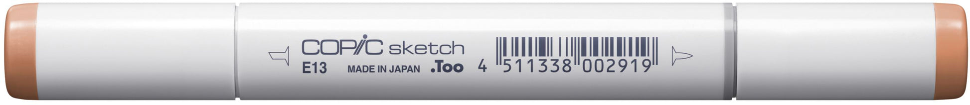 Copic Sketch Pinselstift – Doppelspitze, Pinsel + Medium Broad, alkoholbasiert, Light Suntan