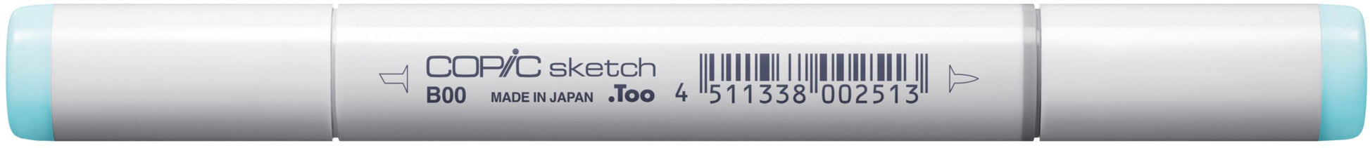 Copic Sketch Pinselstift, Doppelspitze – Kombi, alkoholbasiert, B00 Frost Blue
