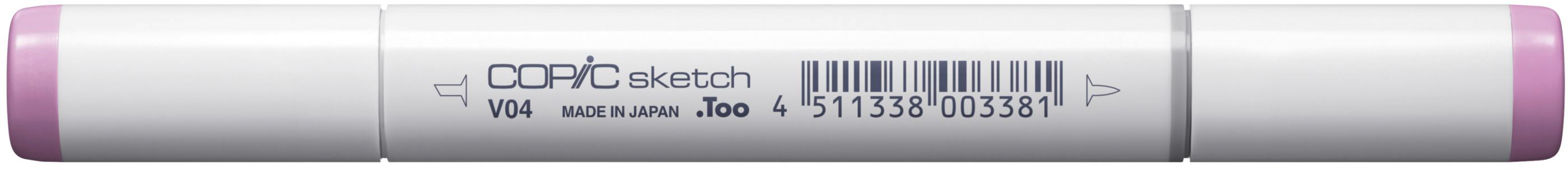 Copic Sketch Brush Pen, Doppelspitze – Pinselspitze (Kombi), alkoholbasiert, Flieder