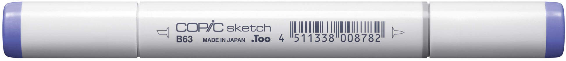 Copic Sketch Pinselstift, Doppelspitze – Kombi, Alkoholbasiert, B63 Light Hydrangea