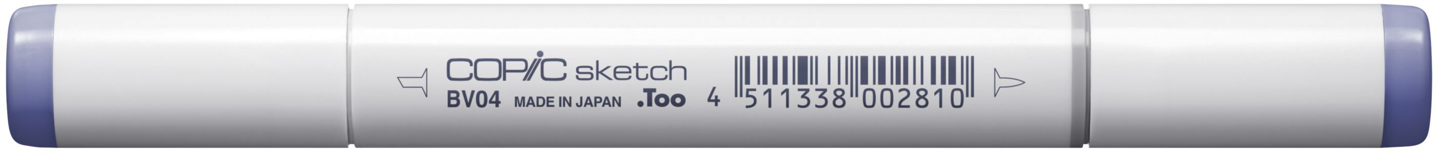 Copic Sketch Pinselstift, Doppelspitze – Kombi, alkoholbasiert, Blau (BV04 Blue Berry)