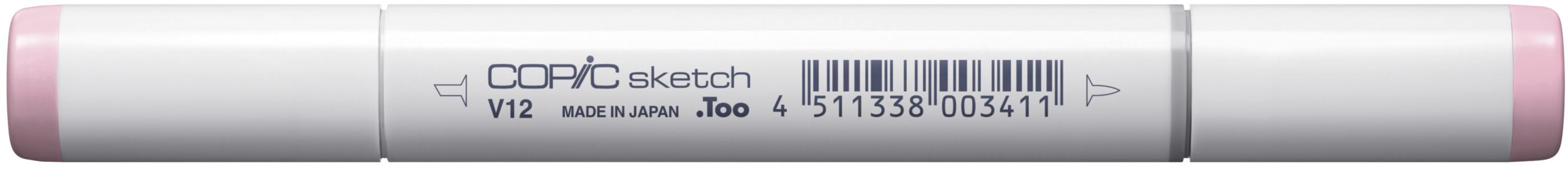 Copic Sketch Pinselstift, Doppelspitze – Kombi, alkoholbasiert, V12 Pale Lilac
