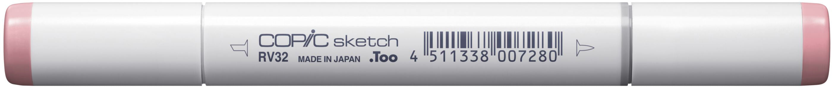 Copic Sketch Pinselstift, Doppelspitze – Kombi, alkoholbasiert, Shadow Pink