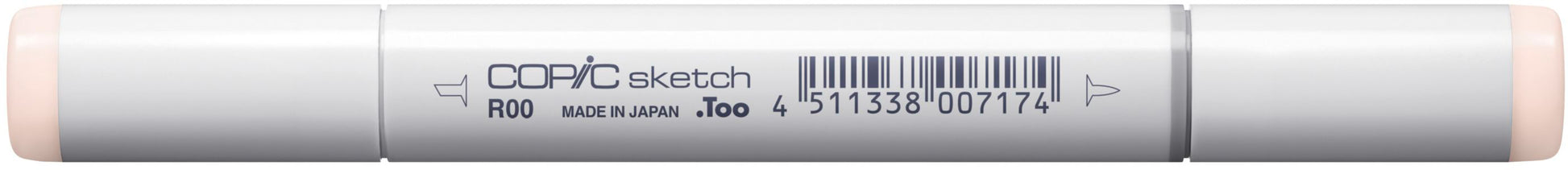 Copic Sketch Pinselstift, Doppelspitze – Kombi, alkoholbasiert, R00 Pinkish White
