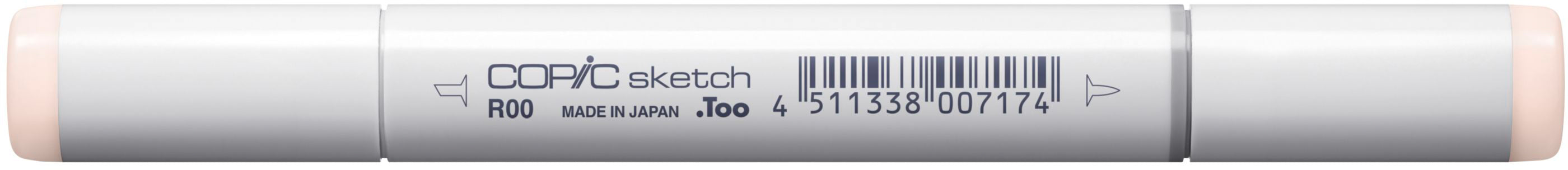 Copic Sketch Pinselstift, Doppelspitze – Kombi, alkoholbasiert, R00 Pinkish White
