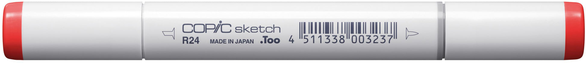 Copic Sketch Brush Pen, Doppelspitze – Kombi (Pinsel + Keilspitze), alkoholbasiert, R24 Prawn