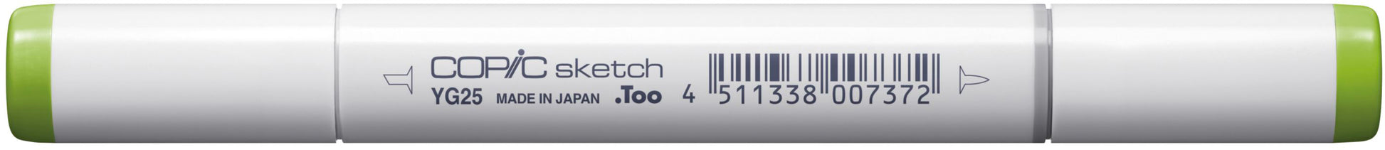 Copic Sketch Pinselstift, Doppelspitze – Kombi, alkoholbasiert, Celadongrün (YG25)
